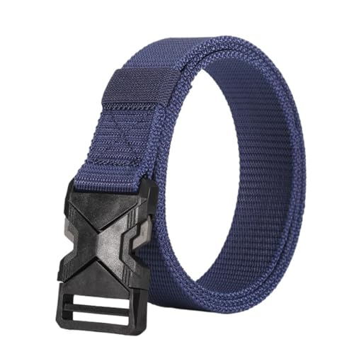 1PCS Men's Buckle Belt, Outdoor Insert Buckle Versatile Nylon Canvas Belt