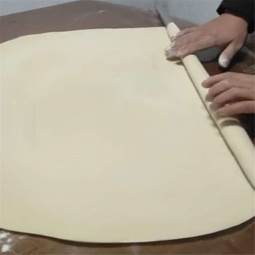 Teigroller aus Edelstahl zum Backen – 40 cm Antihaft-Teigroller für Gebäck, Kekse, Pizza, Fondant und Kuchenkruste, leicht zu reinigen