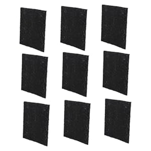 Garneck 15 Stück Aktivkohlefilter Katzenklo Pads