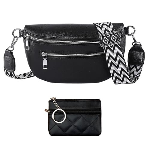 TTPSRY Bolso Crossbody Mujer Bandolera Pequeño con Monedero Bolsos de Hombro Cruzado Riñonera Femenina Bolsa de Mano Casual para Viaje Fiesta Diario