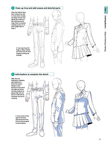 How to Create Manga: Drawing Clothing and Accessories: The Ultimate Bible for Beginning Artists (wit