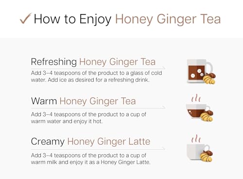 Damtuh Korean Honey Ginger Tea 2.2lb (35.3 fl oz) – Traditional Fruit Honey Tea, Authentic Korean Ginger Marmalade Preserve