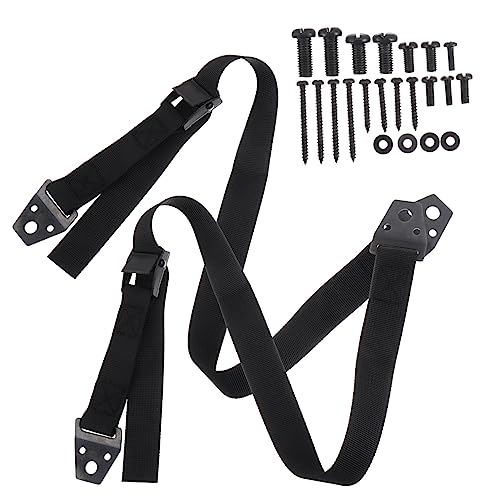 SOIMISS 2 Stück Möbel Kippsicherung Schwarz