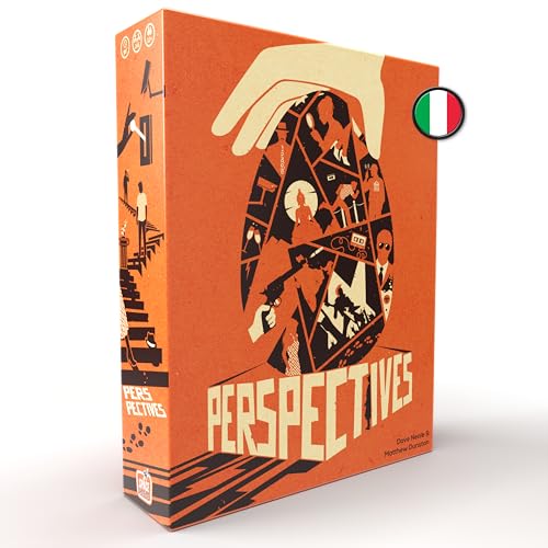 Asmodee - Perspectives - Juego de mesa, 12+ años, 2-6 jugadores, edición en italiano, SCPER01IT