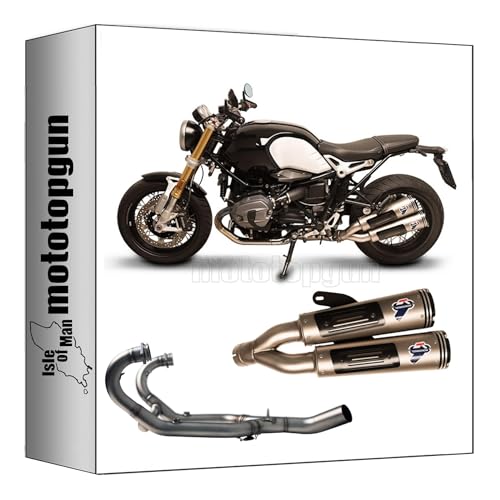 termingoni ligne complete open bas conical acier inox approuve open compatible avec bmw ninety 2016 2017 2018 2019 2020 mototopgun