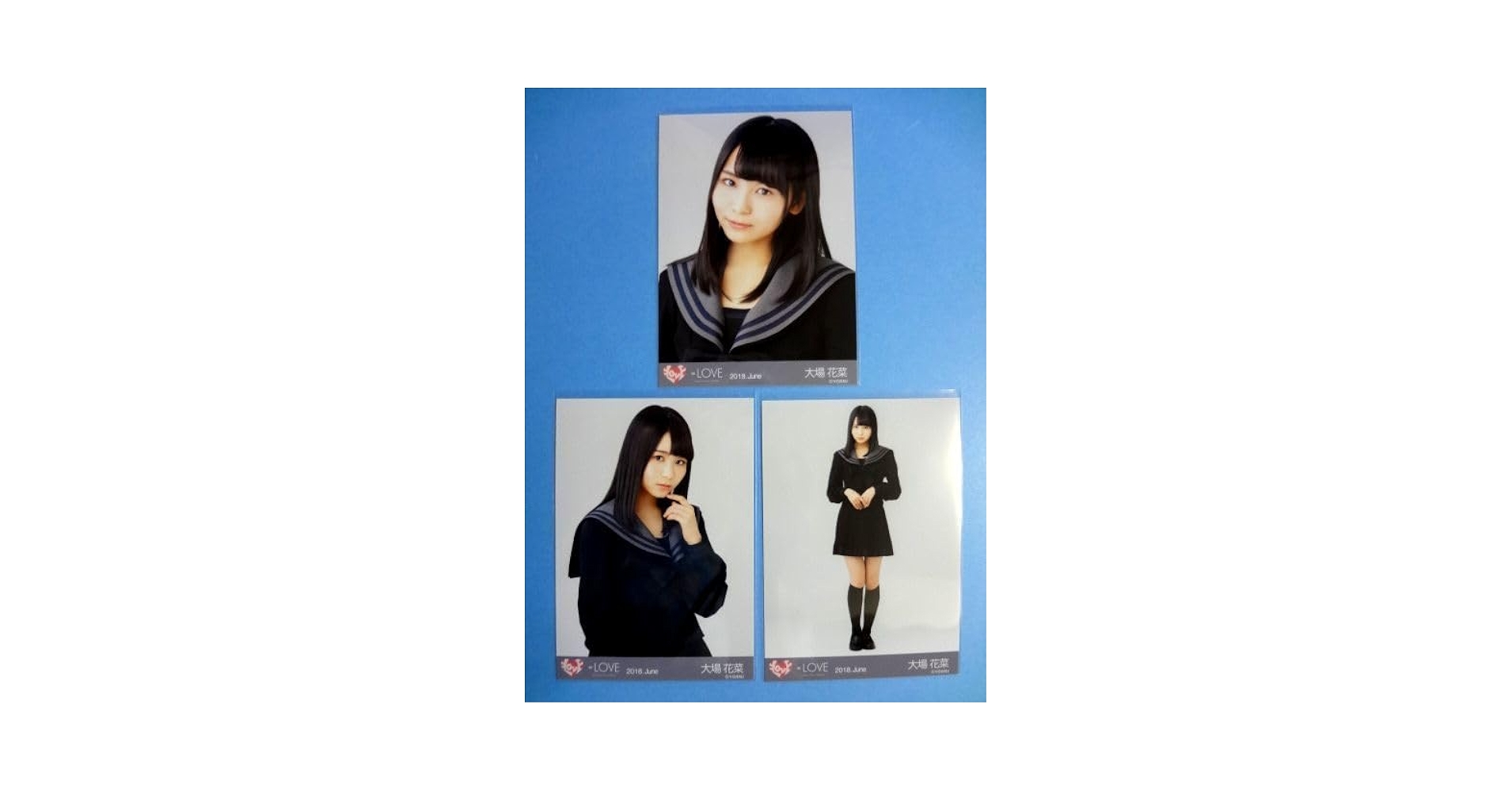 Amazon.co.jp: イコラブ =LOVE 大場花菜 生写真 3種 コンプ