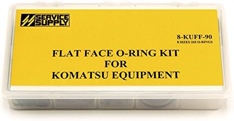 Q-Pac 8-KUFF-90 Flat Face O-Ring Kit for Komatsu Equipment