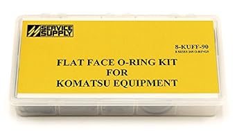 Q-Pac 8-KUFF-90 Flat Face O-Ring Kit for Komatsu Equipment