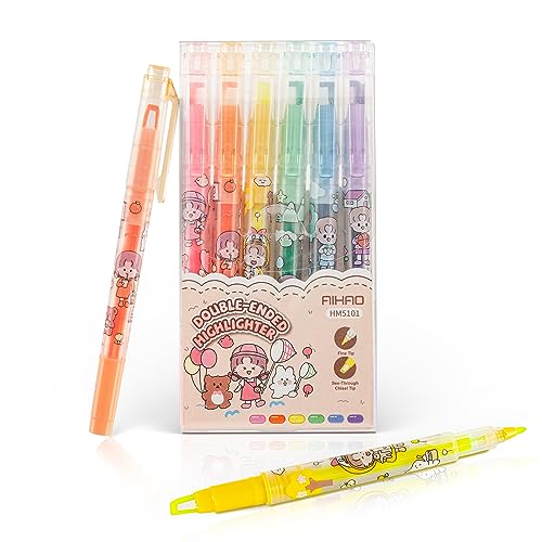 Surligneurs Clear View assortis pour organiser vos révisions et agendas