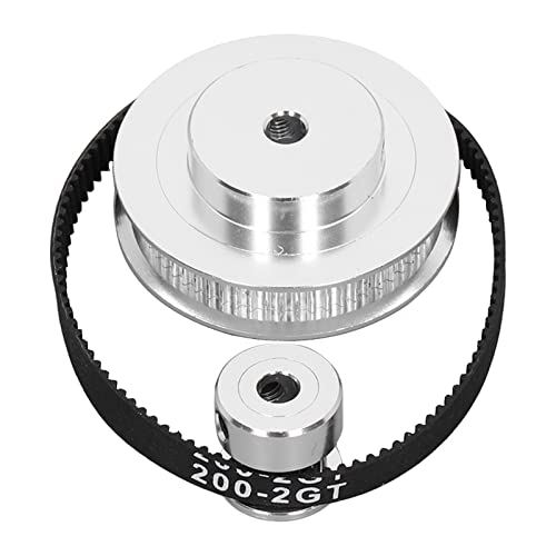 Zahnscheibe aus Aluminiumlegierung, 20 60 Zähne, langlebig, 5 mm Bohrung, Synchronrad mit 200 mm Riemen für 2.4 für Fräsmaschine