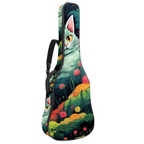 Sac pour guitare étanche à plusieurs poches et protection antichoc