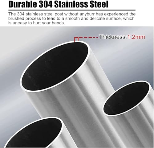 Poteau de balustrade en acier inoxydable au sol avec pinces à verre d'angle T - 5