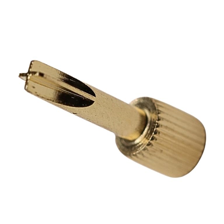 Valdent USA Dental Screw Post Cross Key Driver Tool for Screw Posts, Stainless Steel Dental Post Driver Instrument for Crown & Core Procedures, 1/Pk