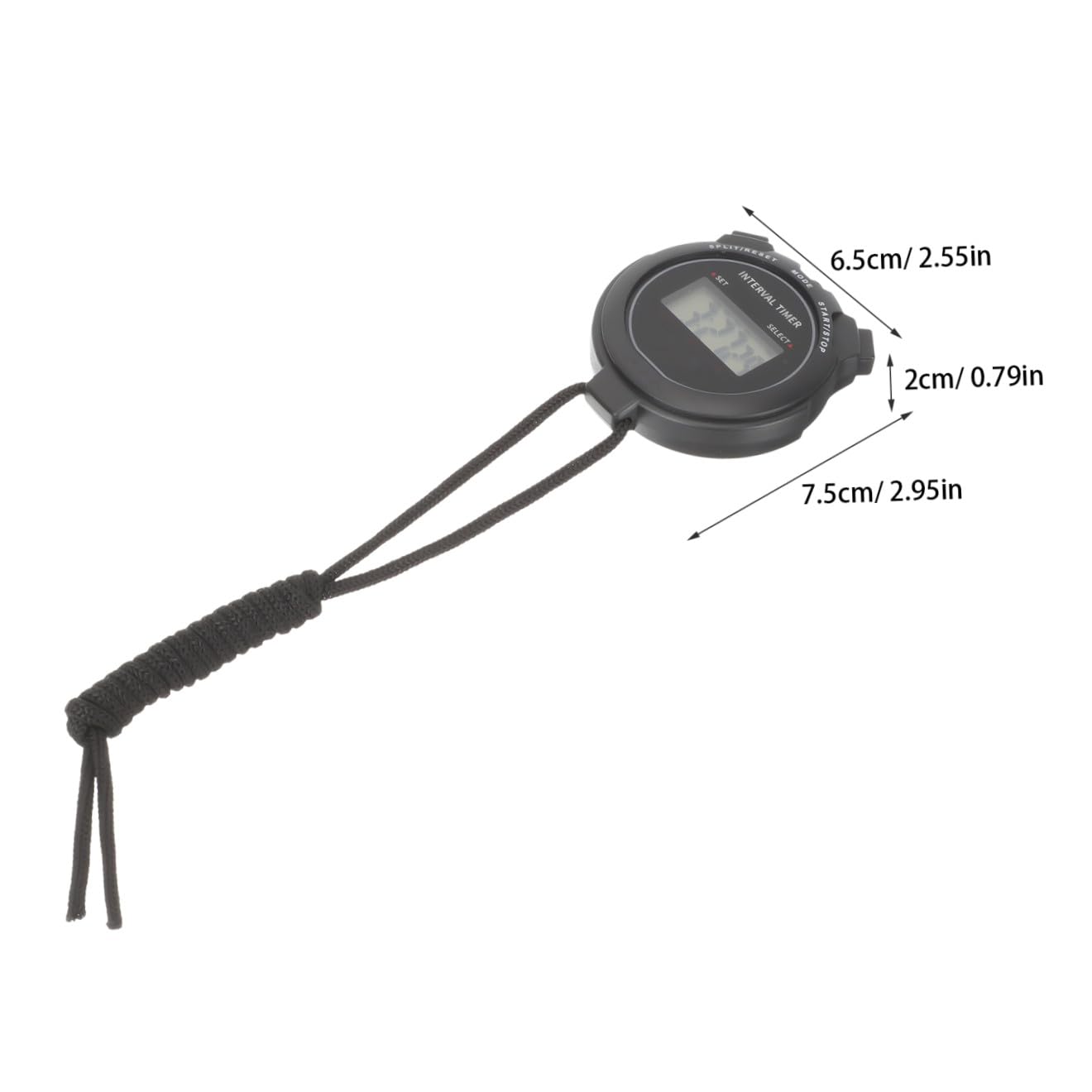 ifundom 5 Pezzi Cronometro per Sport Corsa e Allenamento Timer Elettronico Design Controllo per Utilizzo Facile e Duraturo