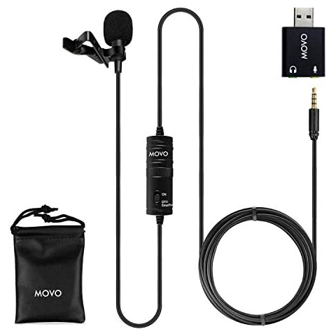 Microphone Lavalier USB Movo Cover