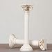 WJF Esculturas Decorativos Columna Romana Retro Europea Accesorios para El Hogar Decoración...