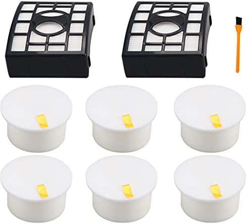 Honfa Shark NV601UKT Filter Kits, 2 Sets Compatble with Shark Upright Vacuum Cleaner NZ601UKT NV801UKT NV680 NV681 NV810 NV800W Powered Lift-Away Parts