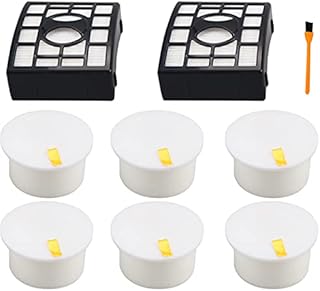 Honfa Shark NV601UKT Filter Kits, 2 Sets Compatble with Shark Upright Vacuum Cleaner NZ601UKT NV801UKT NV680 NV681 NV810 NV800W Powered Lift-Away Parts