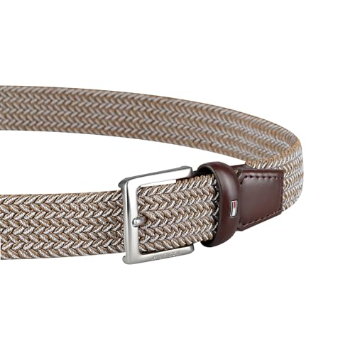 Tommy Hilfiger Men's Casual Stretch Woven Fabric Web Belt3