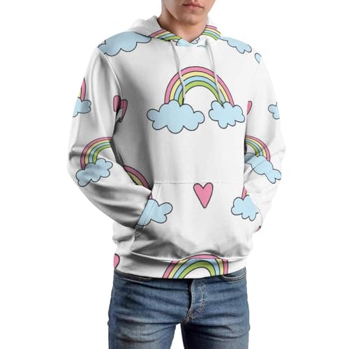 Sweats à capuche multicolore UMENG pull unisexe manches longues