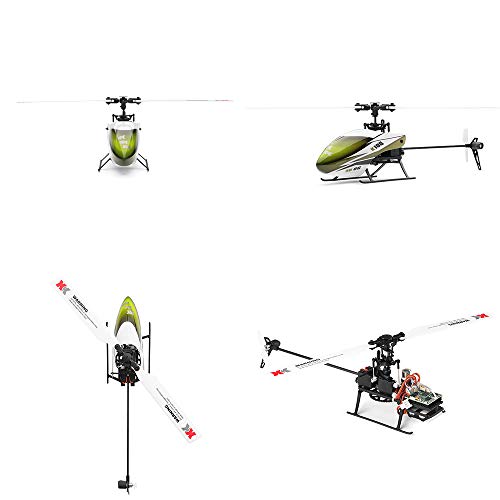 Visdron K100 6CH 3D 6G System RTF RC Remote Control Helicopter Built-in Gyro Super Stable Flight Plane