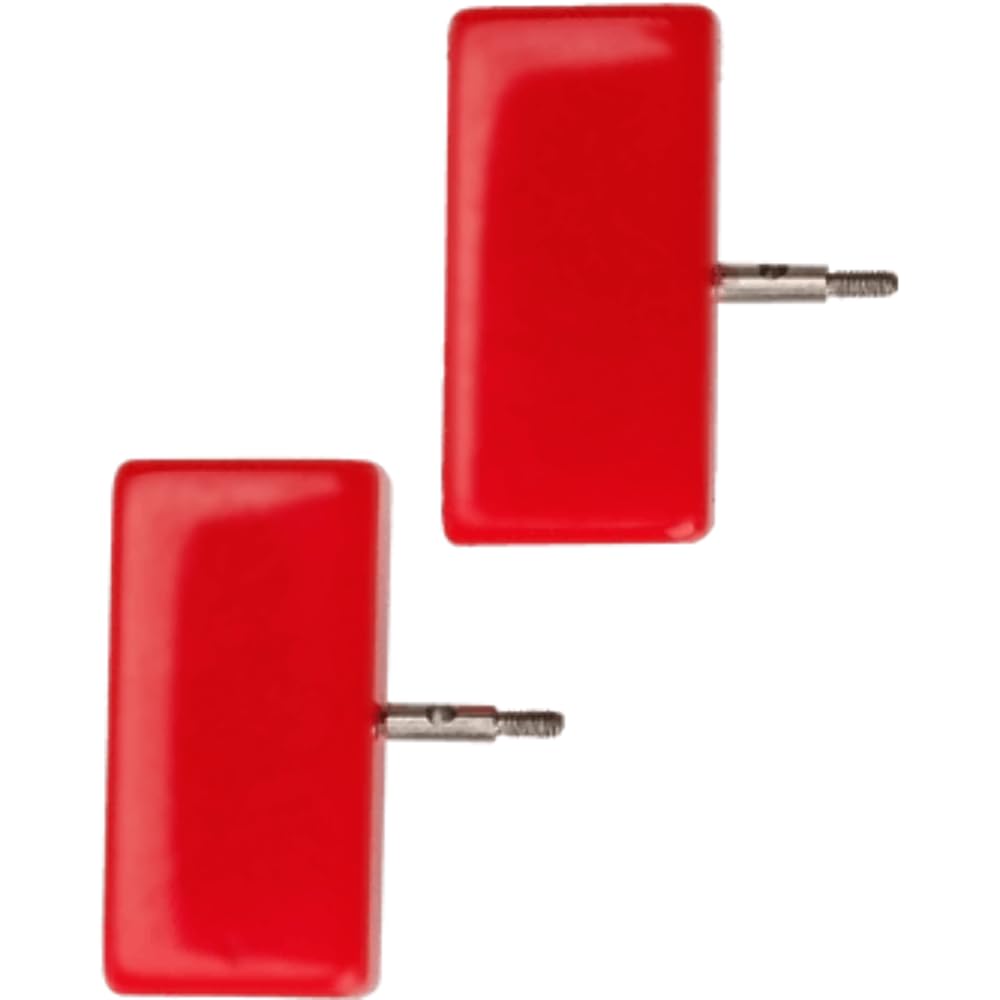 ChiaoGoo End Stoppers Mini Red for Interchangeable Cables 2 Pieces