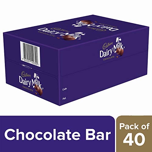 Image of Cadbury Dairy Milk Chocolate bar, 23 gm (Pack of 30)