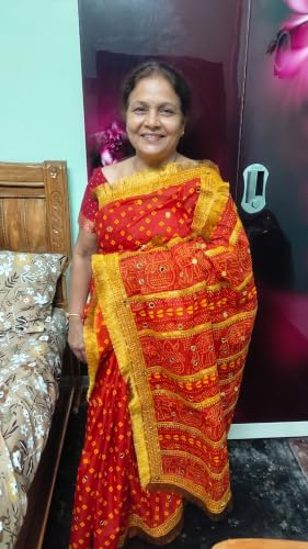 Bihar Heritage red ghungroo saree – image 4