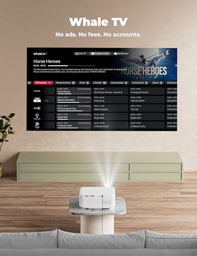 Portable Smart Projector 4K Support