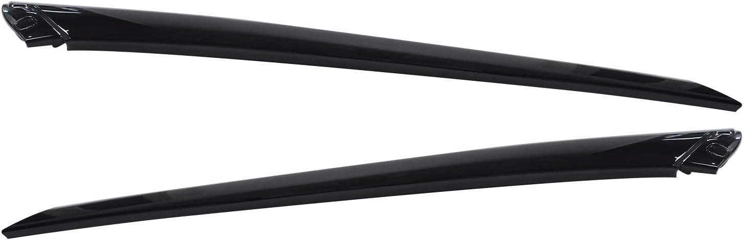 Exterior Molding Pair Windshield Pillar Trim Front Right Passenger Left Driver Side Compatible with 2014-2018 Kia Soul 2 Pieces #86170-B2000