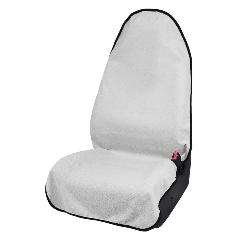 Coprisedili Spugna per Auto Morbido Coprisedili for Auto e Camion, Cuscino Sudore Post Allenamento, Escursionismo, Nuoto, Antiscivolo, Asciugatura Rapida(Back for Seat Black)