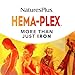 NaturesPlus Hema-Plex Liquid Iron, Mixed Berry - 8.5 oz - Iron & Essential Nutrients - Vegan, Gluten Free - 25 Servings