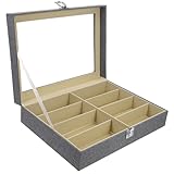 Photo Gallery smasolo organizer con scomparti resistente e trasparente da sole custodia espositore compatta per uso e Photo Gallery smasolo organizer con scomparti resistente e trasparente da sole custodia espositore compatta per uso e