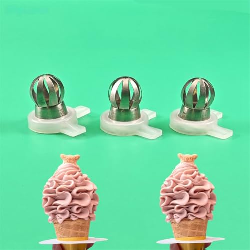 Pièces de Rechange Machine Crème Glacée Capuchon Buse Forme Fleur - 7