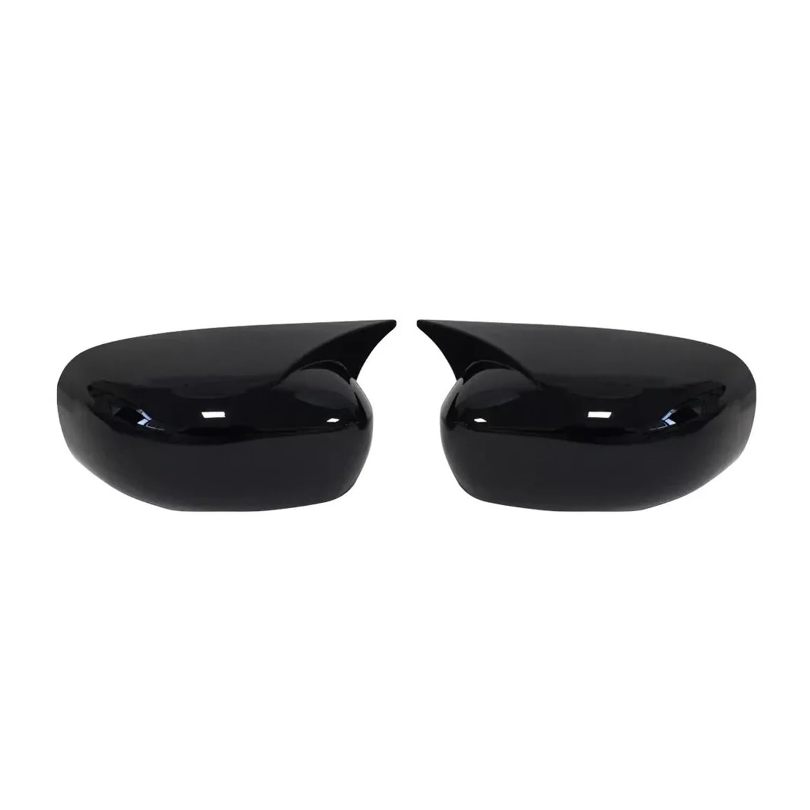 Side Mirror Cover Housing for Chrysler 300/300C 2005-2010 Car Sticker Cover Rearview Side Mirror Wing Cap Exterior Door Case Trim(Gloss Black)