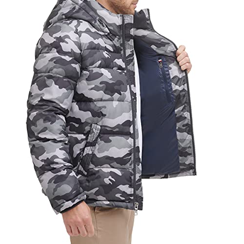 image for Tommy Hilfiger Men's Classic Hooded Puffer Jacket (Standard and Big & 