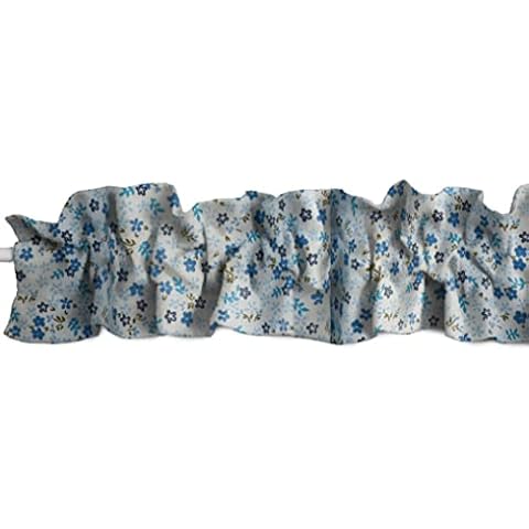 Zen Creative Designs Cotton Floral Sleeve Valance Cover