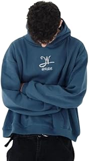 هودي مطبوع بغطاء للرأس واكمام طويلة للأولاد مصنوع من القطن -بترولي