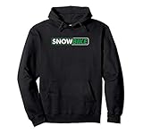 Snowbike Wintersport Schnee Snowbiker Fahrrad Kufen Geschenk Pullover Hoodie