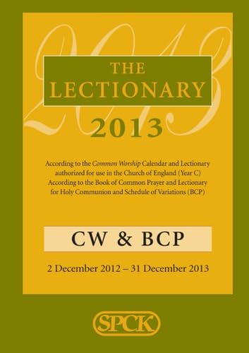 Image of The Lectionary 2013 - Common Worship and Book of Common Prayer