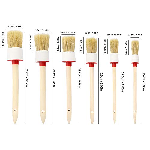 image for DaKuan Auto Detailing Brush Set, 12 Packs Master Detailing Brush for C