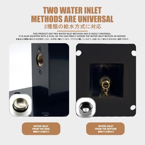 Frost-Free Stainless Steel Outdoor Water Faucet, Easy Installation, Antifreeze Design, Perfect for Gardens, Patios, Balconies - Durable & Weather-Resistant