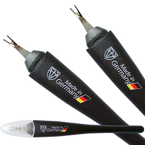 DREI SCHWERTER - Nagelhautmesser Nagelhautentferner mit V-Klinge (1 oder 2 Stück) - Markenqualität - Made in Germany Cover