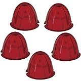 GG Grand General A92805 3.5 inches Red Watermelon Glass Lens, Set of 5