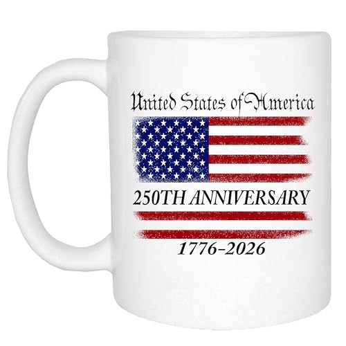 Rogue River Tactical 1776-2026 USA Patriotic Coffee Mug