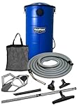 VacuMaid GV50BPRO Professional Wall Mounted Utility and Garage Vacuum with 50 ft Hose and Tools