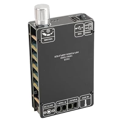 SENECESLI HiFi Amplifier Board, Dual TPA3116D2 Chips, 100W Plus 100W, Supports Multiple Input Methods for Home Entertainment