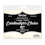 Cardmakers Choice Card Layer 4x5.25 80lb Crm 25pc