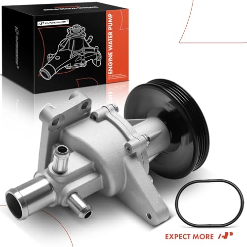A-Premium Engine Water Pump with O-Ring Compatible with Chevrolet Spark 2013 2014 2015 1.2L (with 4-Rib Belt Only) by A-premium - Image 8