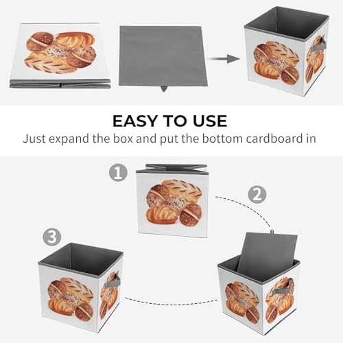 Bacs de rangement de vêtements pliables organiseur de placard empilable